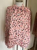 blouse Envy XL 44/46 zalm/roze/mauve/zwart, Verzenden, Maat 46/48 (XL) of groter, Zo goed als nieuw, Roze