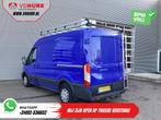 Ford Transit 2.0 TDCI 130 pk L2H2 Trend NL Auto/ 2xSchuifdeu, Voorwielaandrijving, Euro 6, 4 cilinders, Blauw