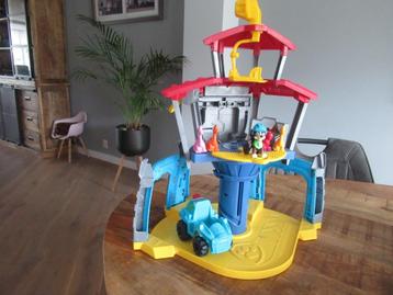 Paw Patrol Dino Rescue hoofdkwartier commandocenter + Rex beschikbaar voor biedingen