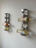 Vintage wijnrek ikea vurm, 2 stuks, Ophalen, Metaal, Minder dan 50 cm