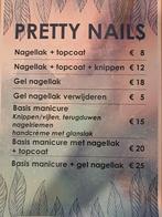 Nagelstyling, Ophalen, Zo goed als nieuw, Overige typen