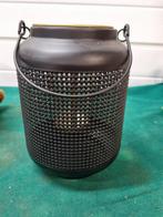 windlicht zwart metaal, Ophalen of Verzenden, 'T Olde Gre-j, Info@toldegrej.nl, Endepoelstraat 20f Didam