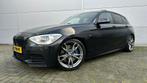 BMW 1-Serie M135i xDrive High Exe Aut, Schuifdak, Xenon, Auto's, BMW, Euro 5, 74 €/maand, Zwart, 320 pk