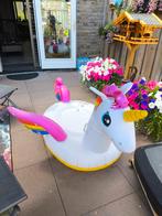 Opblaasbare unicorn zo goed als nieuw, Ophalen of Verzenden, Zo goed als nieuw
