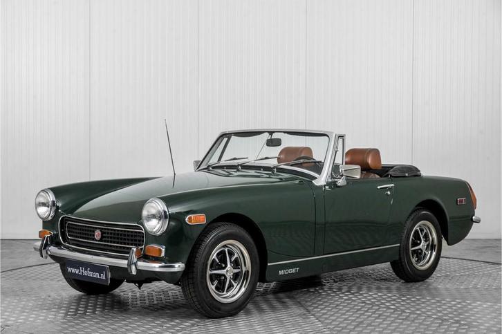 MG Midget . (bj 1972), Auto's, MG, Bedrijf, Te koop, Midget, Lederen bekleding, Open dak, Benzine, Cabriolet, Handgeschakeld, Geïmporteerd