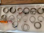 Verschillende ringen, Sieraden, Tassen en Uiterlijk, Ringen, Verzenden, Gebruikt, Zilver, Dame