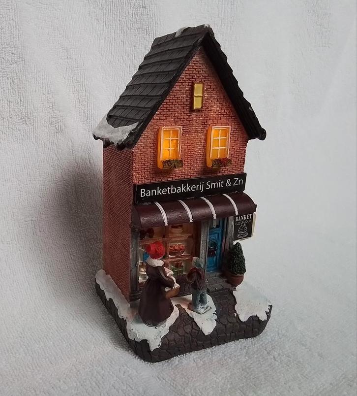 Kerstdorp Banketbakkerij "Typisch Hollands", Diversen, Kerst, Zo goed als nieuw, Ophalen