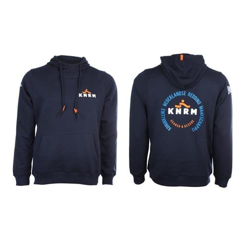 KNRM HEREN NAVY HOODED SWEATER maat L, Kleding | Heren, Truien en Vesten, Nieuw, Oranje, Ophalen of Verzenden