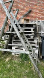 Pallets en hout, Tuin en Terras, Ophalen, Zo goed als nieuw
