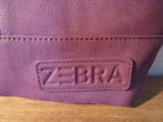 Nr.90: Mooie Tas Handtas Dames tas van Zebra kleur aubergine, Sieraden, Tassen en Uiterlijk, Tassen | Damestassen, Ophalen of Verzenden