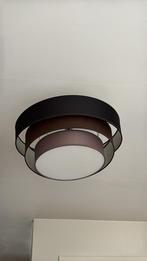 Lindby Plafondlamp - Zwart, Bruin, Grijs, Chroom - Dimbaar, Ophalen of Verzenden, Zo goed als nieuw, Metaal