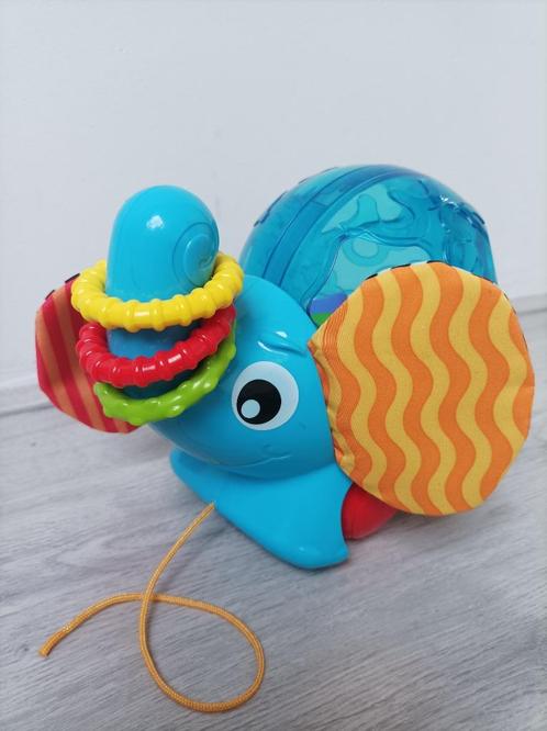 Playgro trek loop olifant met vormen, Kinderen en Baby's, Speelgoed | Babyspeelgoed, Zo goed als nieuw, Overige typen, Met wieltjes