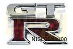 Nissan GTR embleem tekst ''GT R'' achterzijde Origineel!  84, -, Verzenden, -, Nieuw