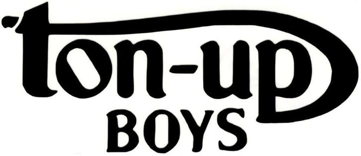 Ton-up Boys sticker #3, Motoren, Accessoires | Stickers, Ophalen of Verzenden