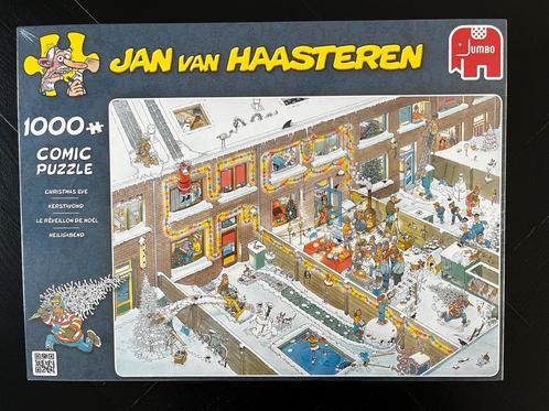 Jan van Haasteren kerstavond legpuzzel 1000 stukjes nieuw !, Hobby en Vrije tijd, Denksport en Puzzels, Nieuw, Legpuzzel, 500 t/m 1500 stukjes