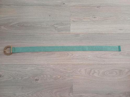Mint groene dames Riem met goudkleurige grote gesp, Kleding | Dames, Riemen en Ceinturen, Zo goed als nieuw, 90 tot 100 cm, 3 tot 5 cm
