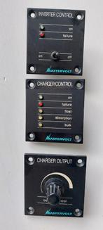 Mastervolt paneeltjes charger output/charger control/inverte, Ophalen of Verzenden, Zo goed als nieuw, Overige typen
