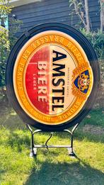 Amstel reclamebord, Ophalen, Gebruikt