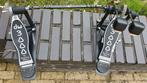 DW 3000 dubbel bass drum pedaal, Ophalen of Verzenden, Zo goed als nieuw, Overige merken
