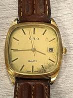 Oro quartz horloge 585 goud, Ophalen of Verzenden, Goud, Overige merken