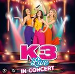 3 kaartjes te koop K3 live concert, Tickets en Kaartjes, Drie personen of meer, Juni