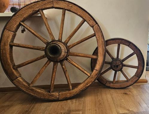 Karrenwielen, Antiek en Kunst, Curiosa en Brocante, Ophalen