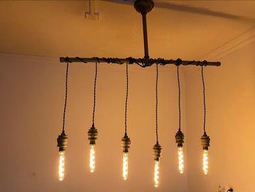 Hang lamp met 6 lampen