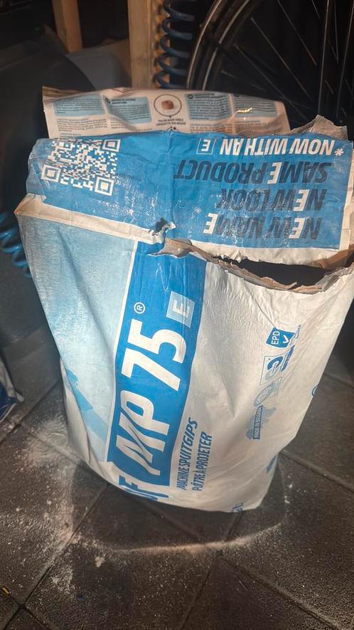 Gratis MP75 stuc gips +/- 20kg, Doe-het-zelf en Verbouw, Metselstenen, Ophalen