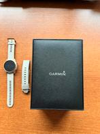 Roségoud Garmin Fenix 7S Sapphire Solar + leren band, Sieraden, Tassen en Uiterlijk, Smartwatches, Ophalen of Verzenden, Waterdicht