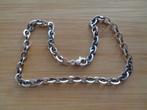 zilveren schakel ketting [784], Verzenden, Zo goed als nieuw, Zilver, Zilver