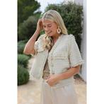 NUKUS Sara nude blazer maat L ZGAN, Kleding | Dames, Jasjes, Kostuums en Pakken, Maat 38/40 (M), Beige, Ophalen of Verzenden, Zo goed als nieuw
