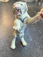 Plastic beeldje van witte tijger, Verzamelen, Beelden en Beeldjes, Ophalen of Verzenden, Dier