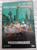 Programmaboek 42e ABN-AMRO World Tennis Tournament, Ophalen of Verzenden, Zo goed als nieuw, Balsport