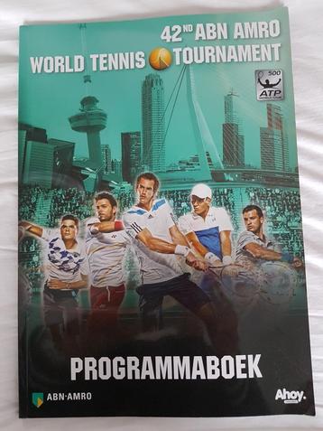 Programmaboek 42e ABN-AMRO World Tennis Tournament beschikbaar voor biedingen