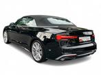 Audi A5 Cabriolet 40 TFSI Quattro S-LINE * MAT € 53.800,00, Auto's, Automaat, 4 stoelen, Leder en Stof, Zwart