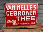 Van Nelle Thee emaille reclamebord, Ophalen of Verzenden