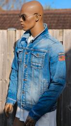 Pme Legend Jeans stretch spijkerjas / jeans jack (L) Schoon, Kleding | Heren, Jassen | Zomer, Maat 52/54 (L), Blauw, ., Ophalen of Verzenden