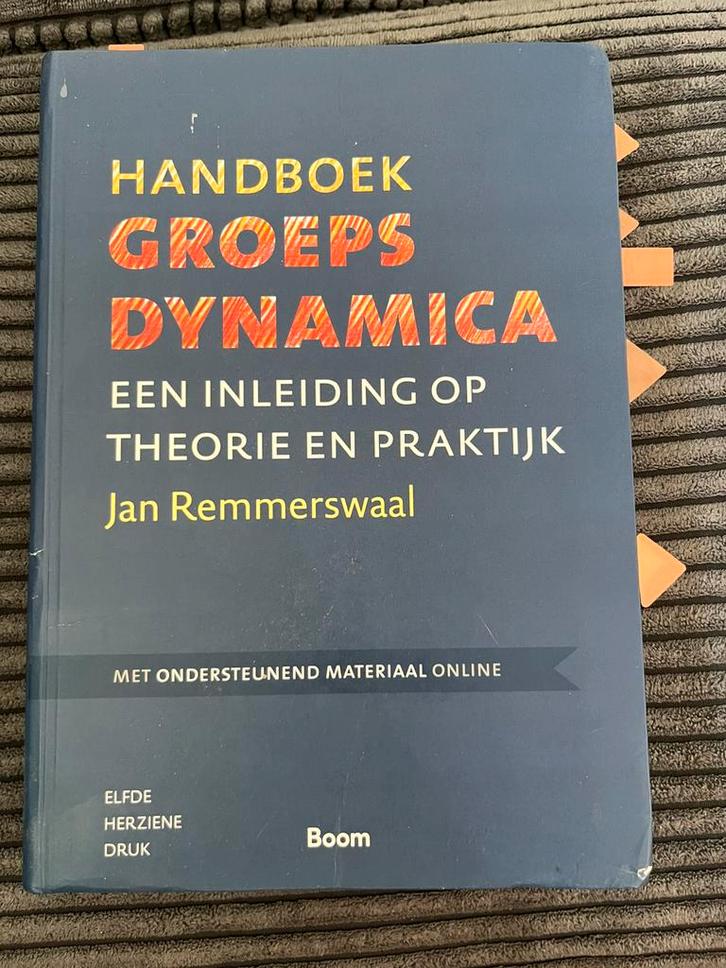 Jan Remmerswaal - Handboek groepsdynamica, Boeken, Wetenschap, Zo goed als nieuw, Sociale wetenschap, Ophalen of Verzenden