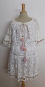 Bohemien beige kant look tuniek/jurkje! L, Verzenden, Beige, Maat 42/44 (L), Zo goed als nieuw