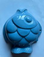 Leuke pudding blauwe schaal in de vorm van een vis, Antiek en Kunst, Ophalen of Verzenden