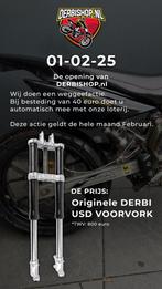 GRATIS Derbi originele USD voorvork zie omschrijving, Derbi, Derbi, Overige typen, Nieuw