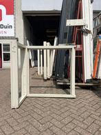 Hardhouten Erker kozijnen, Doe-het-zelf en Verbouw, Gebruikt, Raamkozijn, 75 tot 150 cm, Hout