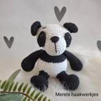 Handgemaakte knuffel panda, Ophalen of Verzenden, Nieuw, Overige typen
