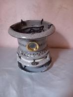 Grijsgewolkt emaille Original Haller 1pits petroleumstel, Ophalen of Verzenden