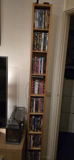 Cd/dvd kast licht eiken van ikea, Ophalen, Zo goed als nieuw, Hout, Cd's of Dvd's