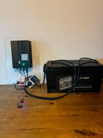 Thuis Accu Plug en play lifepo4 accu’s 24 volt met omvormer, Ophalen of Verzenden, Nieuw