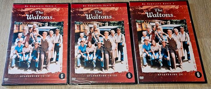 The Waltons - Complete Serie 1 - 3 DVDs - nieuw, Cd's en Dvd's, Dvd's | Tv en Series, Nieuw in verpakking, Drama, Boxset, Alle leeftijden