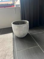 Plantenpot grijs diameter 26cm, Tuin en Terras, Bloempotten, 25 tot 40 cm, Rond, Binnen, Ophalen of Verzenden