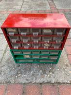 Twee Hema opbergboxen voor schroeven etc., Doe-het-zelf en Verbouw, Ophalen of Verzenden, Gebruikt