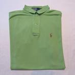 Ralph Lauren Polo Pima Katoen Groen M – Vintage, Maat 48/50 (M), Ralph Lauren, Ophalen of Verzenden, Gedragen